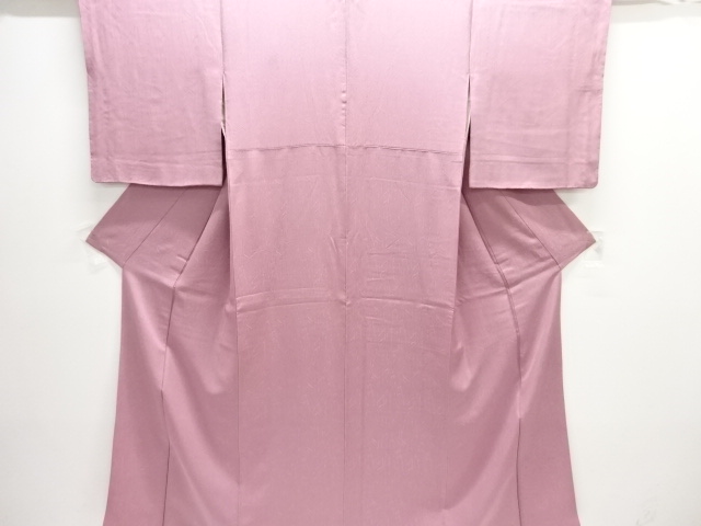 JAPANESE KIMONO / IROMUJI / WOVEN ABSTRACT LEAVES